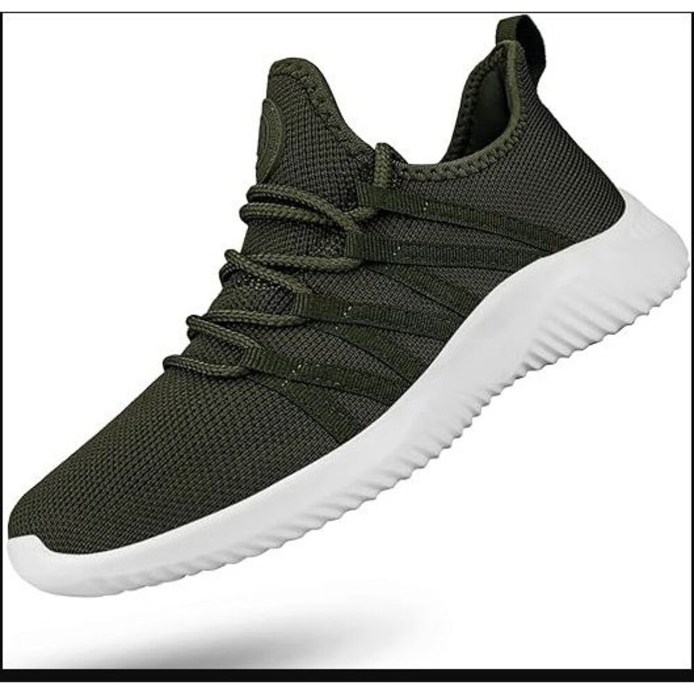 feethit athletic shoes womens green size 7.5 Lightweight Gym Workout Non Slip